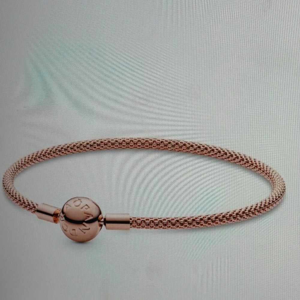 Pandora Rose Gold Mesh Bracelet